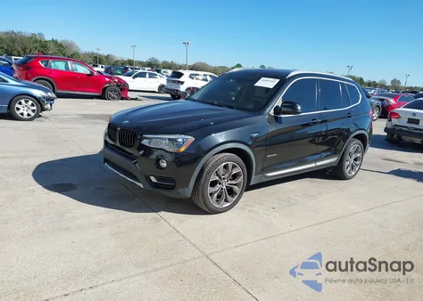 2015 BMW X3 Sdrive28I z USA, uszkodzony, nr VIN 5UXWZ7C54F0F76457